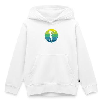 Tennis - Kinder Premium Organic Hoodie - Weiß - Vorne - AI Model Kid Female (0cm)