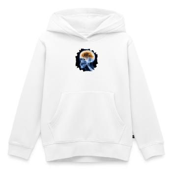 L’autre jour à la radiographie - tout va bien - Sweat Premium à capuche enfant bio - blanc - Devant - AI Model Kid Female (0cm)