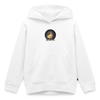 Nature Mushroom - Kids Premium Organic Hoodie - white - Front - AI Model Kid Female (0cm)