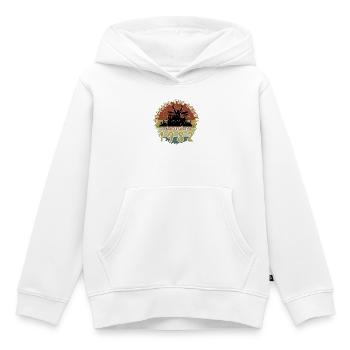 44. Geburtstag Rocking the crowd DRM 02/1982 - Kinder Premium Organic Hoodie - Weiß - Vorne - AI Model Kid Female (0cm)