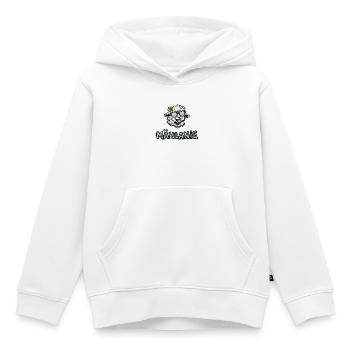 Mählanie Funny Sheep Doodle Name Melanie - Kids Premium Organic Hoodie - white - Front - AI Model Kid Female (0cm)