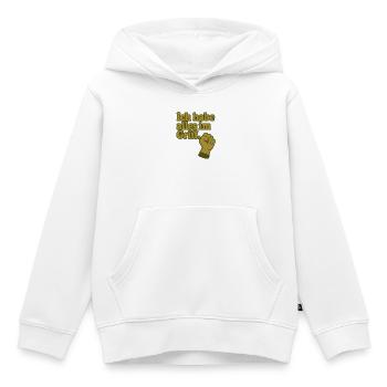 Ich habe alles im Griff - Kinder Premium Organic Hoodie - Weiß - Vorne - AI Model Kid Female (0cm)