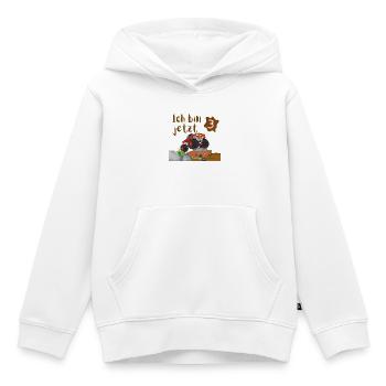 I'm Now 3 – Monster Truck Birthday Shirt - Kids Premium Organic Hoodie - white - Front - AI Model Kid Female (0cm)