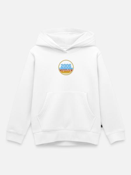 2006 - Kinder Premium Organic Hoodie - Weiß