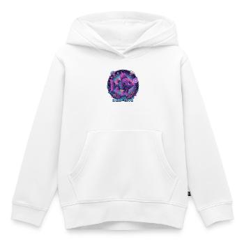 Deep Dive Neonfisch Unterwasser - Kinder Premium Organic Hoodie - Weiß - Vorne - AI Model Kid Female (0cm)