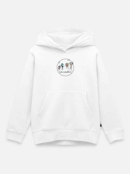 Danseurs - Sweat Premium à capuche enfant bio - blanc