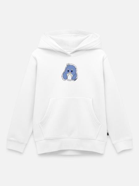 Pinguin - Kinder Premium Organic Hoodie - Weiß