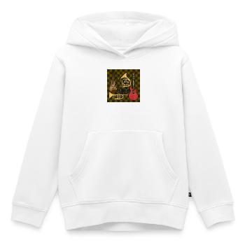 Musikinstrumente - Kinder Premium Organic Hoodie - Weiß - Vorne - AI Model Kid Female (0cm)