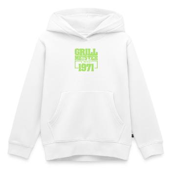 Grillen 1971 - Kinder Premium Organic Hoodie - Weiß - Vorne - AI Model Kid Female (0cm)