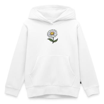 Gänseblümchen - Kinder Premium Organic Hoodie - Weiß - Vorne - AI Model Kid Female (0cm)