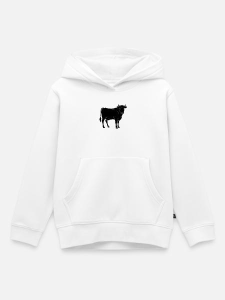 Steuer - Kinder Premium Organic Hoodie - Weiß