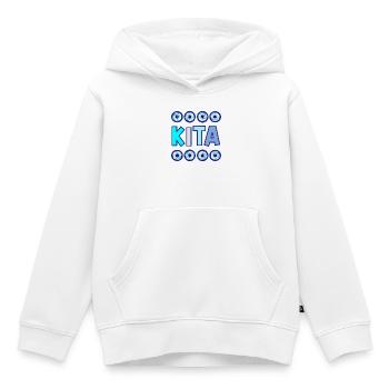 NAZAR AUGE DAYCARE CENTER - Kids Premium Organic Hoodie - white - Front - AI Model Kid Female (0cm)