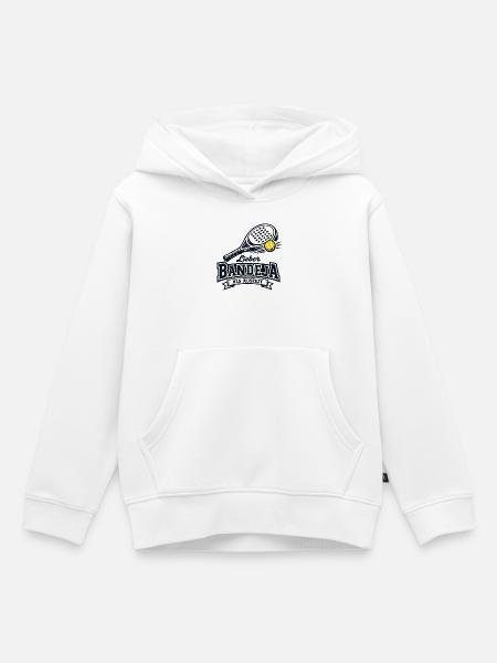 Lieber Bandeja Als Auszeit - Kinder Premium Organic Hoodie - Weiß