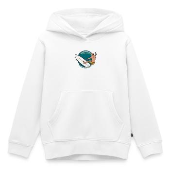 Saquarema Brazil Maracana do Surfe Rio de Janeiro - Kids Premium Organic Hoodie - white - Front - AI Model Kid Female (0cm)