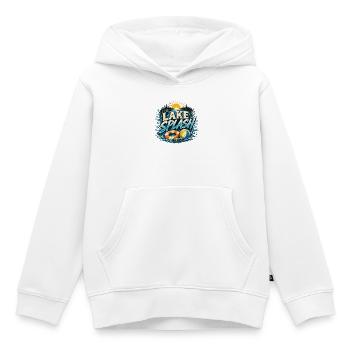 Lake Splash - Conception d’été - Sweat Premium à capuche enfant bio - blanc - Devant - AI Model Kid Female (0cm)