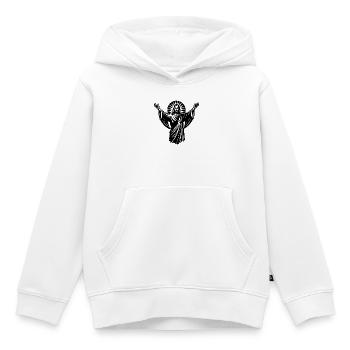 Jesus - Kids Premium Organic Hoodie - white - Front - AI Model Kid Female (0cm)