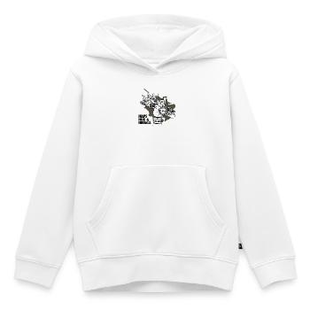 Orientation [07.2] [Orientation] [PX] - Sweat Premium à capuche enfant bio - blanc - Devant - AI Model Kid Female (0cm)