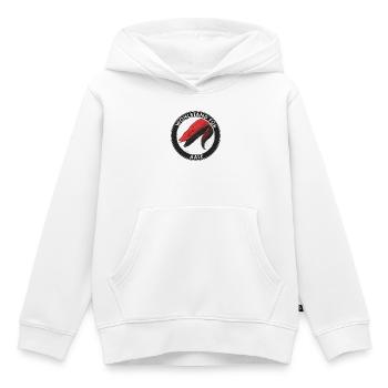 Wohlstand für Aale -  - Kinder Premium Organic Hoodie - Weiß - Vorne - AI Model Kid Female (0cm)
