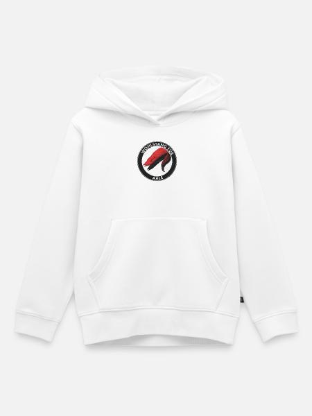 Wohlstand für Aale - - Kinder Premium Organic Hoodie - Weiß