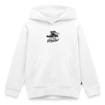 Dresche Jubel Mähdrescher - Kinder Premium Organic Hoodie - Weiß - Vorne - AI Model Kid Female (0cm)