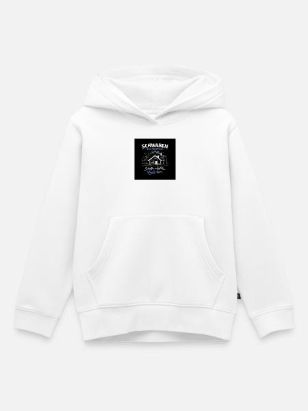 Schwaben Engineering Hausbau - Kinder Premium Organic Hoodie - Weiß