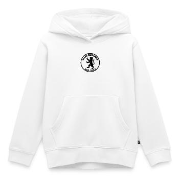 Wahlberliner Seit 2024 - Berlin Umzug Geschenk - Kinder Premium Organic Hoodie - Weiß - Vorne - AI Model Kid Female (0cm)