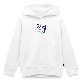 Was schenke ich einem Künstler? - Kinder Premium Organic Hoodie - Weiß - Vorne - AI Model Kid Female (0cm)