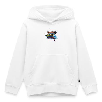 Emblème de l’équipe de sauvetage en hélicoptère - Sweat Premium à capuche enfant bio - blanc - Devant - AI Model Kid Female (0cm)