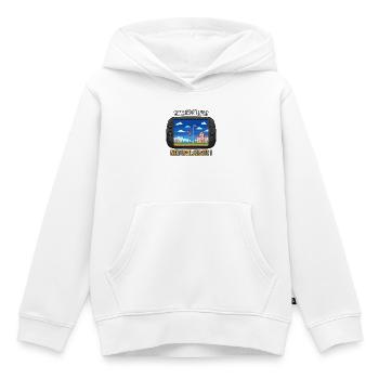 Gamer Schulkind 2026 Next Level - Kinder Premium Organic Hoodie - Weiß - Vorne - AI Model Kid Female (0cm)
