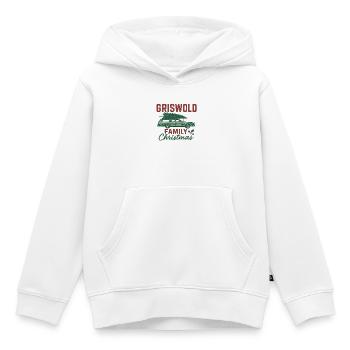 Griswold Familien-Weihnacht Auto - Kinder Premium Organic Hoodie - Weiß - Vorne - AI Model Kid Female (0cm)