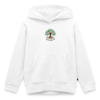 Happy Arbor Day, Leaves, Tree and Roots - Kids Premium Organic Hoodie - white - Front - AI Model Kid Female (0cm)