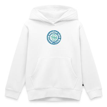 Geschwister 1966 - Kinder Premium Organic Hoodie - Weiß - Vorne - AI Model Kid Female (0cm)
