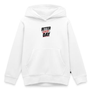 Better every Day - Kinder Premium Organic Hoodie - Weiß - Vorne - AI Model Kid Female (0cm)