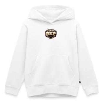 Une répétition de plus - Sweat Premium à capuche enfant bio - blanc - Devant - AI Model Kid Female (0cm)