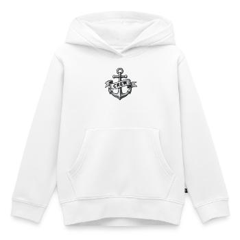 Küstenanker Crew Emblem - Kinder Premium Organic Hoodie - Weiß - Vorne - AI Model Kid Female (0cm)