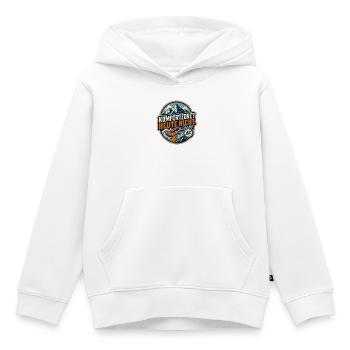 Komfortzone Heute Nicht - Kinder Premium Organic Hoodie - Weiß - Vorne - AI Model Kid Female (0cm)