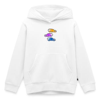 Autos - Kinder Premium Organic Hoodie - Weiß - Vorne - AI Model Kid Female (0cm)