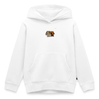 Chill Mal Sloth Illustration - Kinder Premium Organic Hoodie - Weiß - Vorne - AI Model Kid Female (0cm)