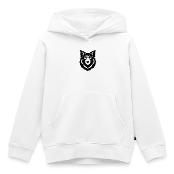 Australian Shepherd - Kinder Premium Organic Hoodie - Weiß - Vorne - AI Model Kid Female (0cm)