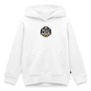 Braut Crew Hochzeitsedition - Kinder Premium Organic Hoodie - Weiß - Vorne - AI Model Kid Female (0cm)