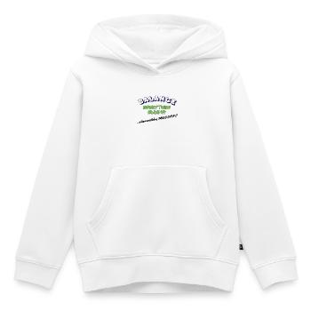 BALANCE – Alles summiert sich, wenn nichts Ov wird - Kinder Premium Organic Hoodie - Weiß - Vorne - AI Model Kid Female (0cm)
