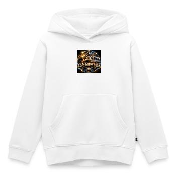New campers 2.0 - Kinder Premium Organic Hoodie - Weiß - Vorne - AI Model Kid Female (0cm)