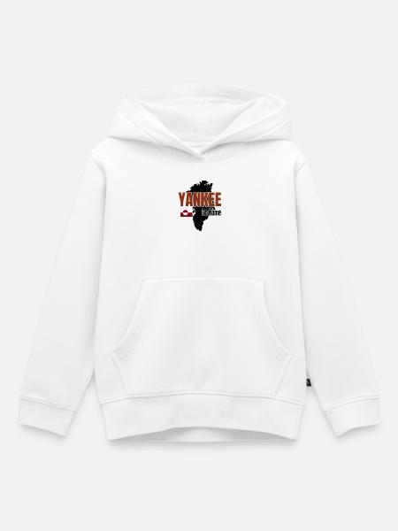 Grönland: Yankee Go Home - Kinder Premium Organic Hoodie - Weiß