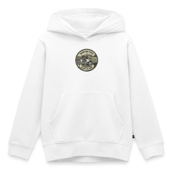 Bergstraßen: Motorradabenteuer - Kinder Premium Organic Hoodie - Weiß - Vorne - AI Model Kid Female (0cm)