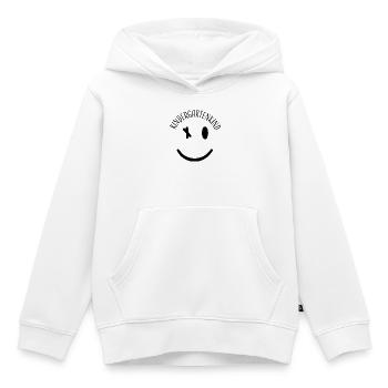 Kindergartenkind – Lustiges Kindergarten Design - Kinder Premium Organic Hoodie - Weiß - Vorne - AI Model Kid Female (0cm)
