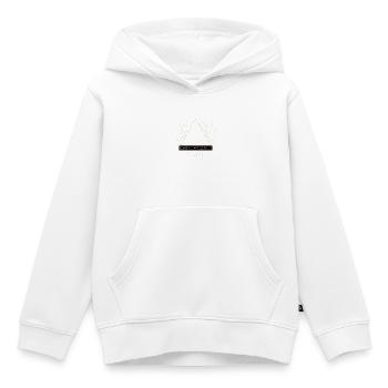 Coven Augendreieck-Glanz - Kinder Premium Organic Hoodie - Weiß - Vorne - AI Model Kid Female (0cm)