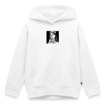 Königin der Nächte Tattoo - Kinder Premium Organic Hoodie - Weiß - Vorne - AI Model Kid Female (0cm)