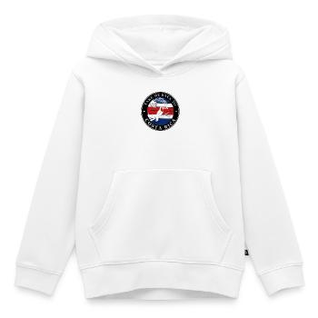 Take Me Back to Costa Rica Tukan - Kinder Premium Organic Hoodie - Weiß - Vorne - AI Model Kid Female (0cm)