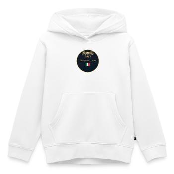 Drohnenfotograf Italien - Kinder Premium Organic Hoodie - Weiß - Vorne - AI Model Kid Female (0cm)