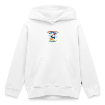 Kindergarten geschafft – Nächstes Abenteuer - Kinder Premium Organic Hoodie - Weiß - Vorne - AI Model Kid Female (0cm)